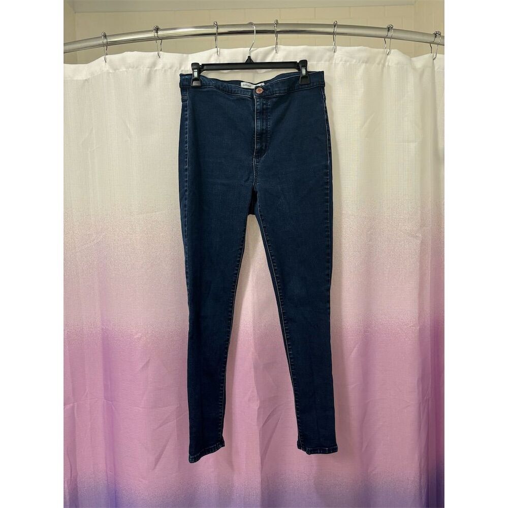 Garage Women's High Rise Super Skinny Jeans Dark Wash Size 13